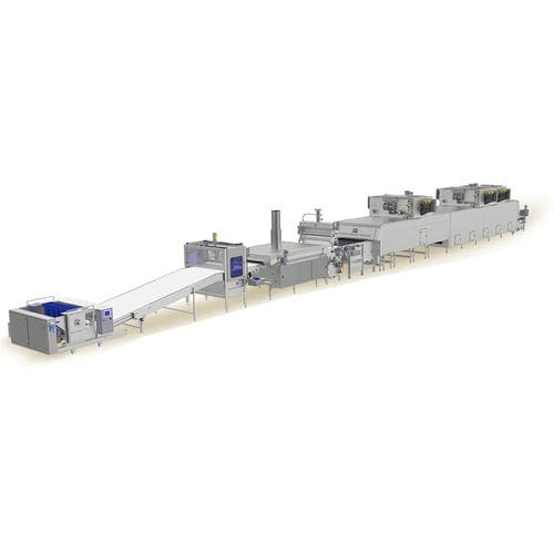 Línea de producción agroalimentaria de tentempiés - Reading Bakery Systems