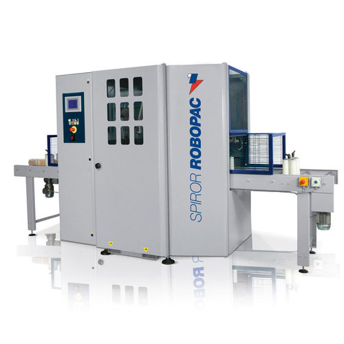Envolvedora horizontal - SPIROR HP series - ROBOPAC SPA - automática / con transportador / de film estirable