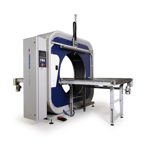 Envolvedora horizontal - ORBIT R series - ROBOPAC SPA - automática / con pantalla táctil