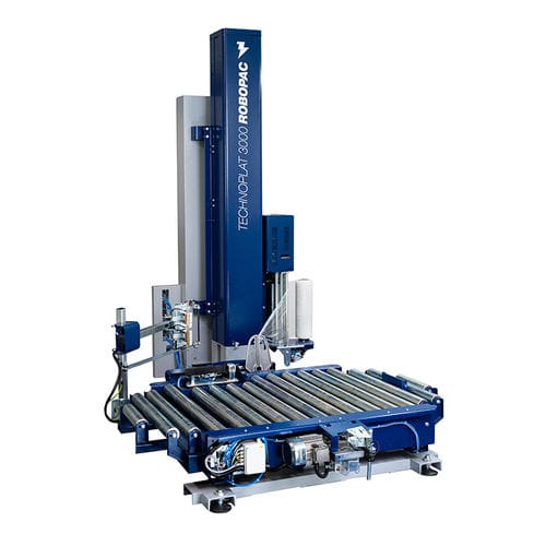 Envolvedora con plataforma giratoria - TECHNOPLAT 3000 series - ROBOPAC SPA - automática / para cajas de cartón / para palés