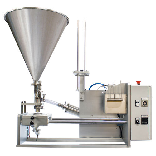 Llenadora-operculadora semiautomática - RPX 5 - Rotopack S.r.l. - de botes / de líquidos / para la industria alimentaria