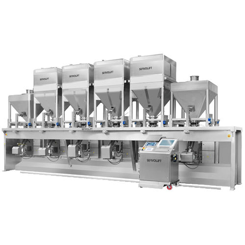 Pesadora automática - Servolift GmbH - muticabezal / lineal / para la industria agroalimentaria