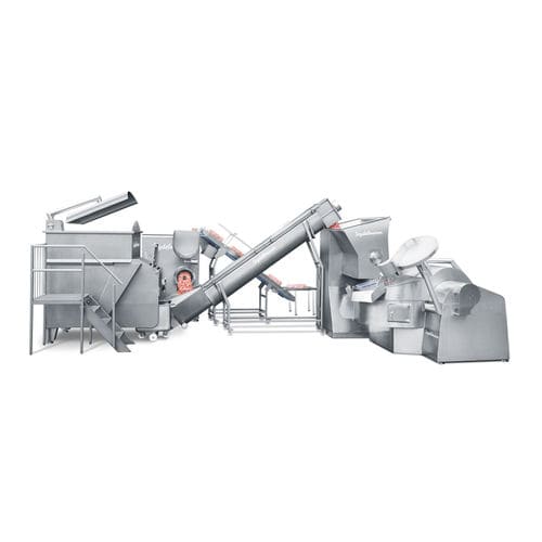 Línea de producción de salchichas - MRU 1300 / GW 300 / K 754 AC-8 - Maschinenfabrik Seydelmann