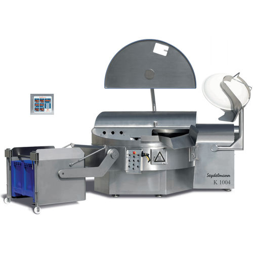 Cutter para carne industrial - K 1004 AC-8 - Maschinenfabrik Seydelmann - de vacío / cocedor