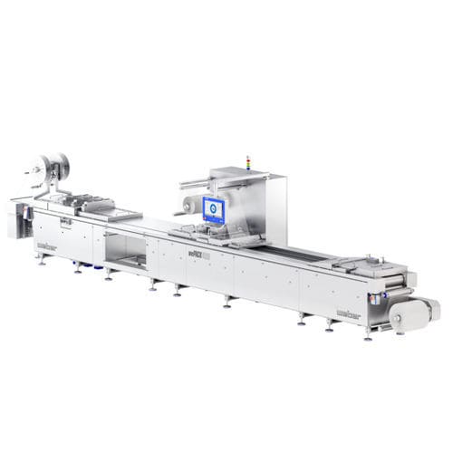 Termoformadora alimentada por rodillo - wePACK 4000 - Weber Maschinenbau - para embalajes de productos alimentarios / para embalajes con MAP / automática