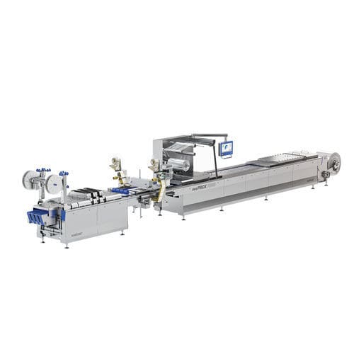 Termoformadora alimentada por rodillo - wePACK 7000 - Weber Maschinenbau - para embalajes de productos alimentarios / para embalajes con MAP / automática