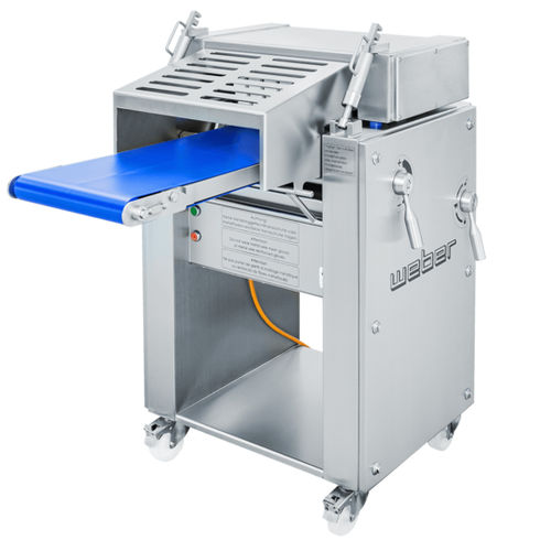 Descortezadora para carne - ASB 600 - Weber Maschinenbau - automática / con transportador