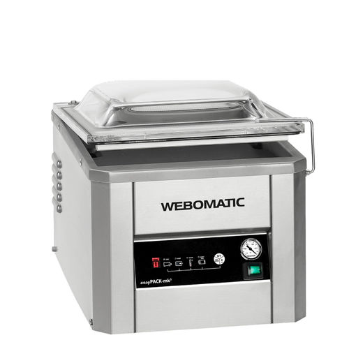 Máquina de acondicionamiento manual - easyPACK-mk3 - WEBOMATIC - de vacío / de campana / de bolsas