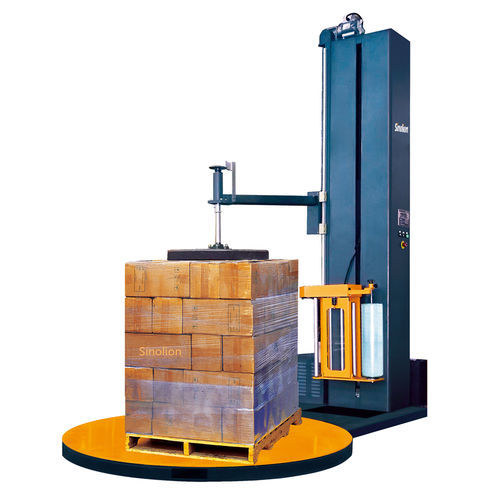 Envolvedora con plataforma giratoria - T1650F-CS - SHANDONG SINOLION MACHINERY CORP LTD - semiautomática / para palés / de film estirable