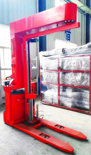 Envolvedora para carretilla elevadora - FM15 - SHANDONG  SINOLION  MACHINERY  CORP  LTD - con brazo giratorio / automática / para transporte