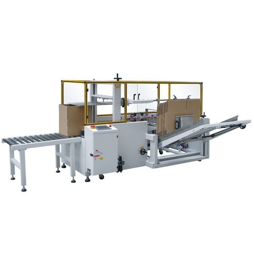 Formadora de cajas automática - SPK40D - SHANDONG  SINOLION  MACHINERY  CORP  LTD - semiautomática / cinta adhesiva