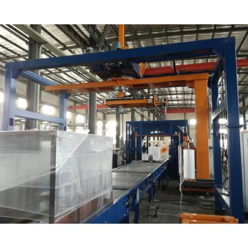 Envolvedora automática - R1800FZ-PL - SHANDONG SINOLION MACHINERY CORP LTD - con anillo rotativo / con brazo giratorio / con freno mecánico