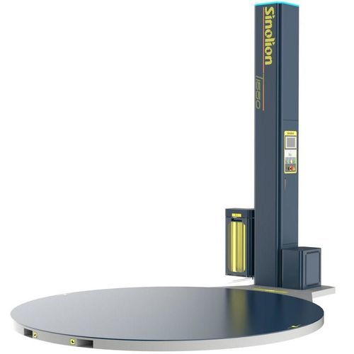 Envolvedora con plataforma giratoria - T1650F-L - SHANDONG SINOLION MACHINERY CORP LTD - semiautomática / para vidrio / para la industria alimentaria y de la bebida