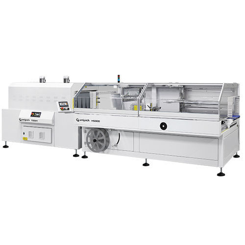 Soldadora lateral continua - HS800 - Smipack S.p.A. - automática / eléctrica / con túnel de retracción