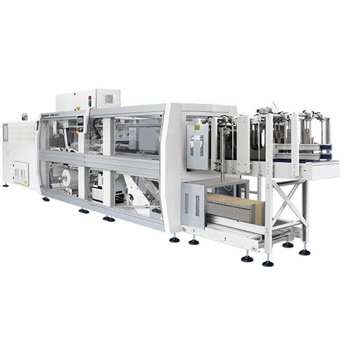 Retractiladora en línea - XP650 ALX-T - Smipack S.p.A. - automática / de bandejas / para la industria alimentaria y de la bebida