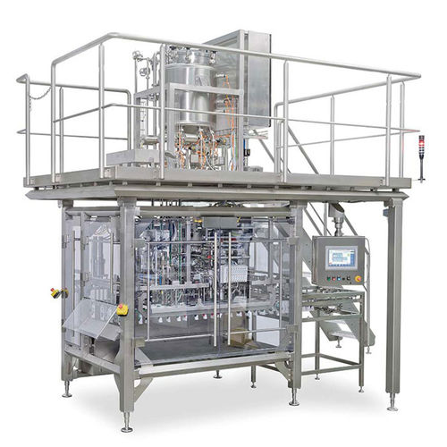 Llenadora selladora automática - SF 200, SF 400 - SN Maschinenbau GmbH - lineal / para líquido