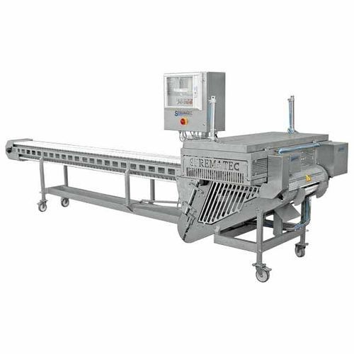 Máquina para brochetas de carne - Sprematec GmbH - de hortalizas / automática