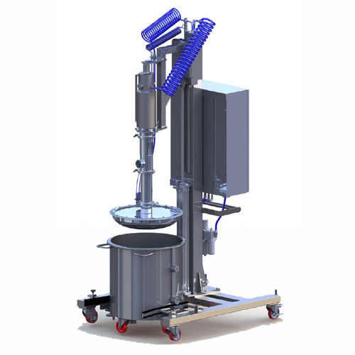 Bomba de pistón - PA series - UNIMIXER SYSTEM S.r.l. - para crema / accionada por aire / para la industria agroalimentaria