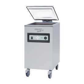 Máquina de acondicionamiento de vacío - PLUSVAC 21 - KOMET Maschinenfabrik GmbH - de campana / compacta / para productos alimentarios