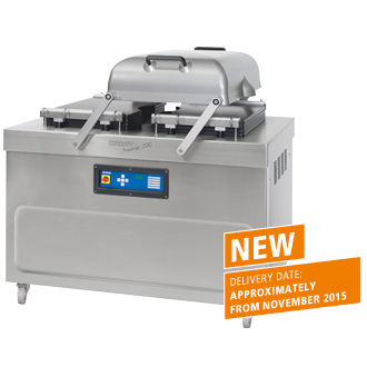 Máquina de acondicionamiento de vacío - POWERVAC 200 - KOMET Maschinenfabrik GmbH - de doble campana