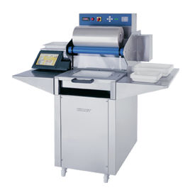 Operculadora lineal - TS 100 - KOMET Maschinenfabrik GmbH - semiautomática / con MAP / al vacío