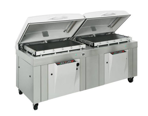 Máquina de acondicionamiento semiautomática - 1045 x 210 x 605 mm | K12 - VC999 Verpackungssysteme GmbH - de vacío / de doble campana
