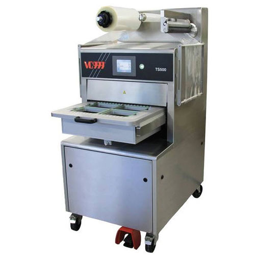 Operculadora lineal - 4 - 5 kW | TS500 - VC999 Verpackungssysteme GmbH - semiautomática / con MAP