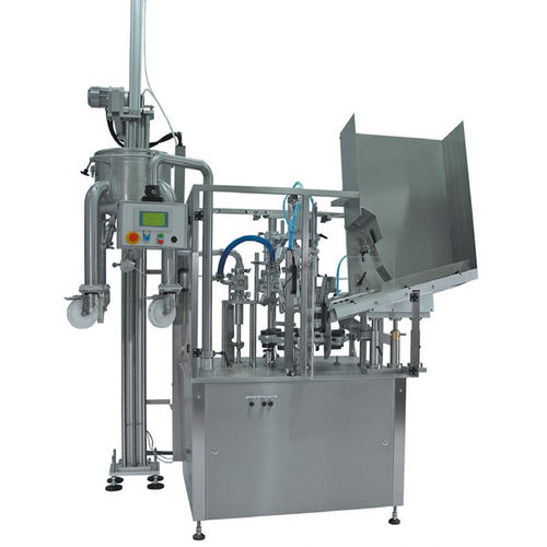 Llenadora enteramente automática - WICK-Machinery GmbH - para tubos / crema cosmética / para pintura