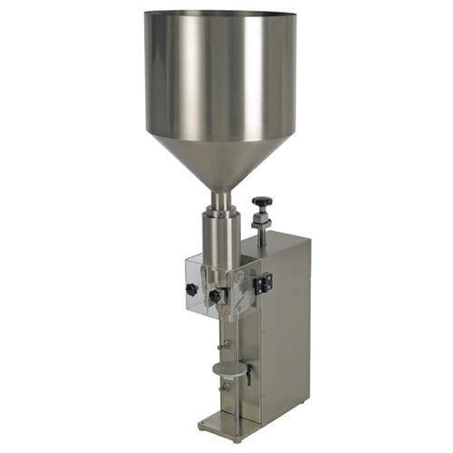 Llenadora semiautomática - FG series - WICK-Machinery GmbH - de botellas / de latas / de vasos