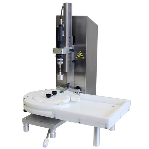 Tapadora-enroscadora neumática - PKS-R - WICK-Machinery GmbH - manual / de llenado / para botellas