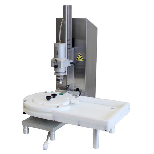 Engastadora de frasco - FP120-R - WICK-Machinery GmbH - manual / electrohidráulica / neumática