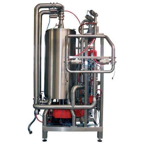 Intercambiador de calor de superficie rasqueteada - TempAerator series - Wiegers Process Innovations - miniatura / para tratamiento térmico / para proceso de pasteurización