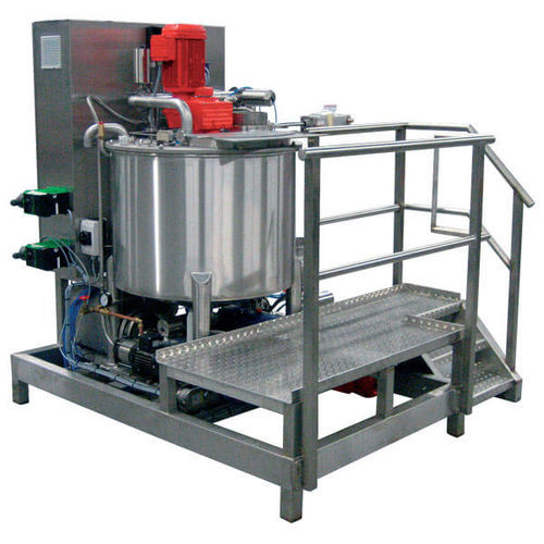 Premezcladora para crema - Wiegers Process Innovations - vertical / doble