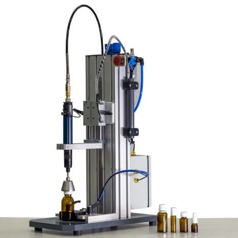 Encapsuladora neumática - SPH-3-DE - Würschum GmbH Dosieranlagen-Abfüllmaschinen - eléctrica / semiautomática / de botellas