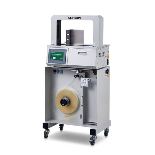 Máquina de colocación de cinta automática - WK04-50B - DONGGUAN XUTIAN MACHINE CO.LTD. - de película OPP / con pantalla táctil / en línea