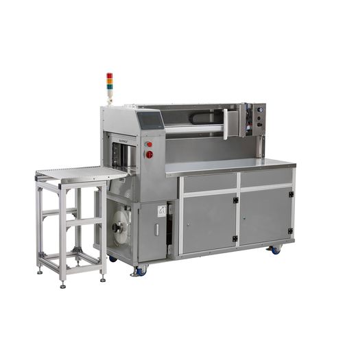 Máquina de colocación de cinta automática - WK04-30LAB - DONGGUAN XUTIAN MACHINE CO.LTD. - de película OPP / en línea / con transportador de cinta
