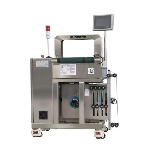 Máquina de colocación de cinta automática - WK04CA-MPSS - DONGGUAN XUTIAN MACHINE CO.LTD. - de película OPP / en línea / con transportador de cinta