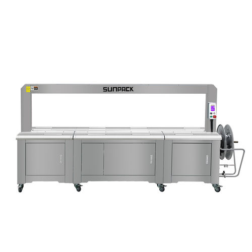 Flejadora automática - Q8 series - DONGGUAN XUTIAN MACHINE CO.LTD. - para productos de grandes dimensiones / para mueble / vertical