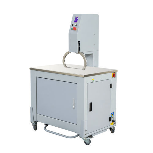 Flejadora automática - Q8K-R-W600 - DONGGUAN XUTIAN MACHINE CO.LTD. - manual / para bobinas / para cintas de flejado de polipropileno
