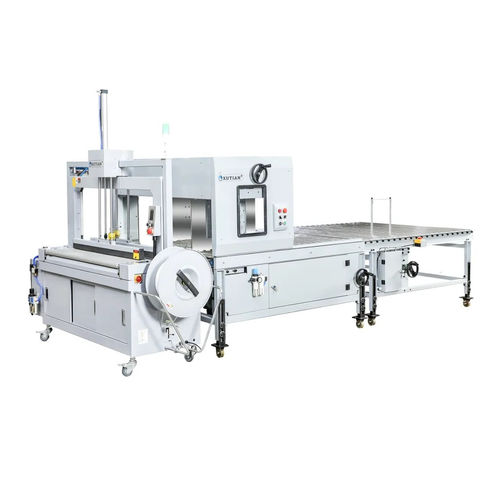 Flejadora escuadradora automática - Q80DAP+XT-SQ-01 - DONGGUAN XUTIAN MACHINE CO.LTD.