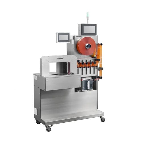 Máquina de colocación de cinta automática - WK06-75C3-MRQ - DONGGUAN XUTIAN MACHINE CO.LTD. - de película OPP / con impresora / con cinta de papel