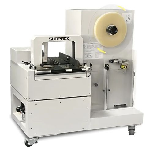 Máquina de colocación de cinta automática - WK05-30C3A1-N - DONGGUAN XUTIAN MACHINE CO.LTD. - con pantalla táctil / de película OPP / con transportador de cinta