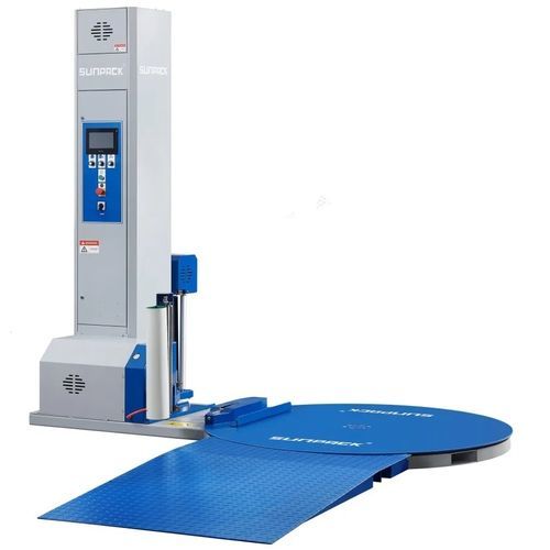 Envolvedora con plataforma giratoria - XT-4505A-2 - DONGGUAN XUTIAN MACHINE CO.LTD. - automática / para palés / de film estirable