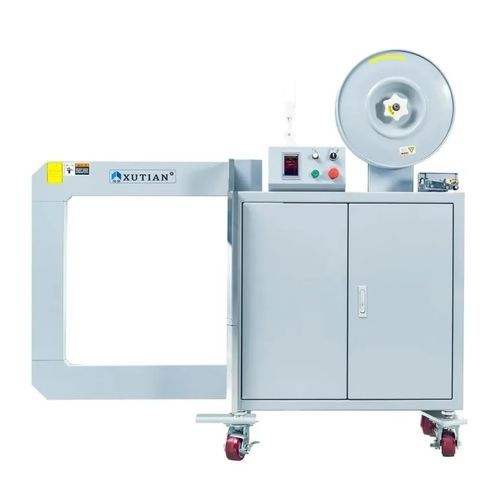 Flejadora automática - Q8Y - DONGGUAN XUTIAN MACHINE CO.LTD. - para mercaderías / para cintas de flejado de polipropileno / 220 V monofásico