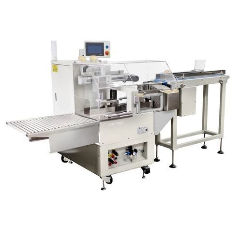 Máquina de colocación de cinta automática - WX05-50MDW1 - DONGGUAN XUTIAN MACHINE CO.LTD. - de película OPP / con pantalla táctil / con transportador de cinta
