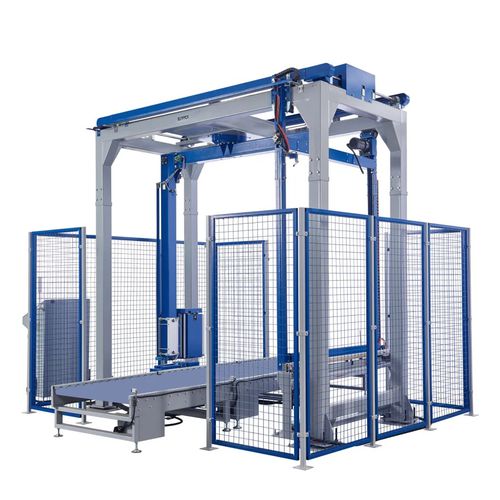 Envolvedora con brazo giratorio - XT-RWM-01 - DONGGUAN XUTIAN MACHINE CO.LTD. - enteramente automática / de film estirable / con pantalla táctil