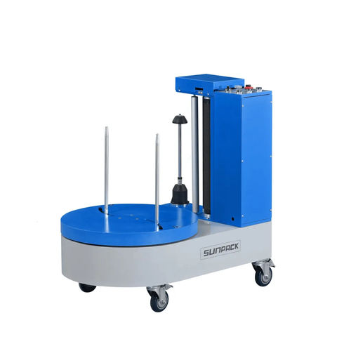 Envolvedora con plataforma giratoria - XT4508A - DONGGUAN XUTIAN MACHINE CO.LTD. - automática / de maletas / móvil