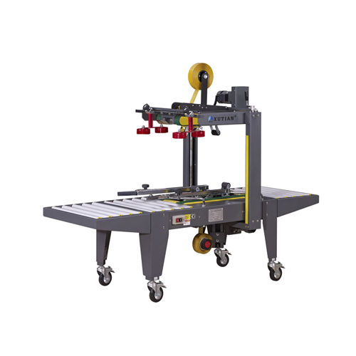 Precintadora de cajas de cartón cinta adhesiva - XT-551TB - DONGGUAN XUTIAN MACHINE CO.LTD. - semiautomática