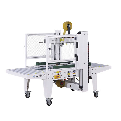 Precintadora de cajas de cartón cinta adhesiva - XT553ARL - DONGGUAN XUTIAN MACHINE CO.LTD. - automática