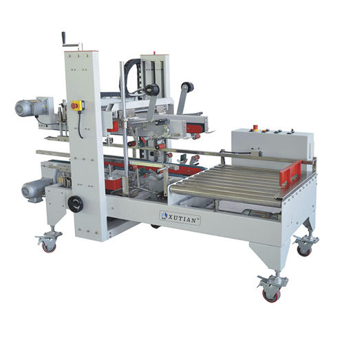 Precintadora de cajas de cartón semiautomática - XT556SC - DONGGUAN XUTIAN MACHINE CO.LTD.